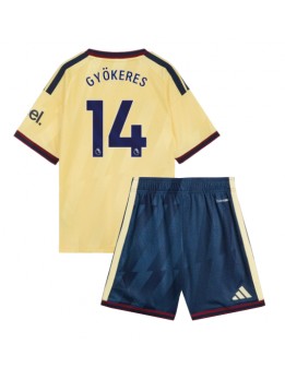 Arsenal Viktor Gyokeres #14 Replika Tredje Kläder Barn 2026-27 Kortärmad (+ byxor)